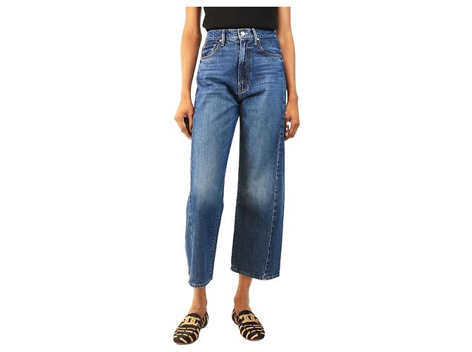 Mother Vaqueros tobilleros Blue The Half-Pipe - size UK 6 Azul