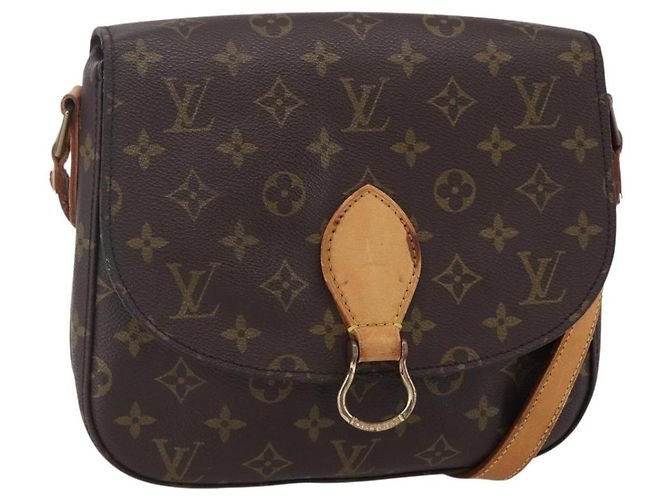 LOUIS VUITTON Monogram Saint Cloud GM Shoulder Bag M51242 LV