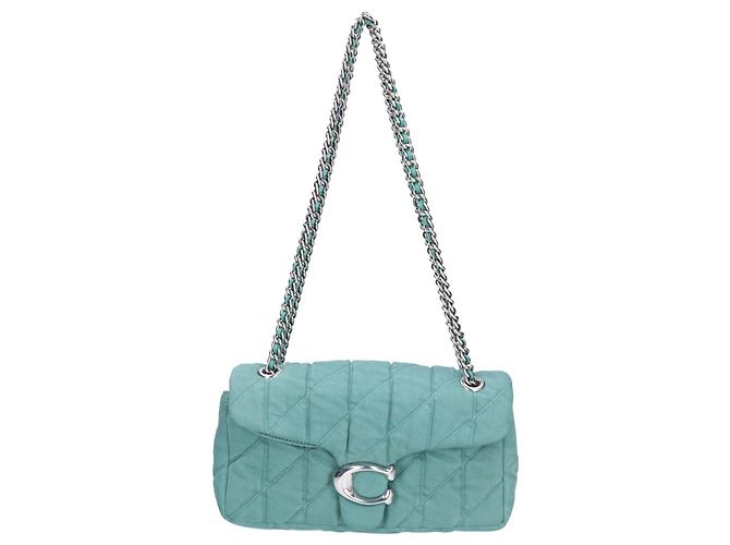 Coach CBG31 Tabby gesteppte Schultertasche Grün