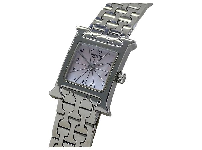 Relógio de Pulso Hermès H-Watch Mini Pink Shell Quartz