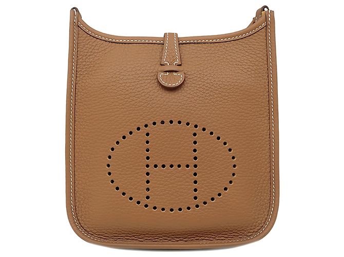 Hermès Brown Clemence Evelyne I TPM Marron
