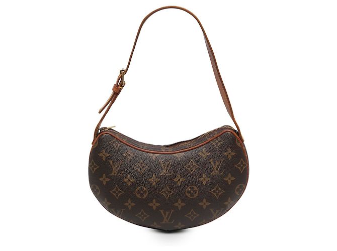 Louis Vuitton Brown Monogram Croissant PM Marrom