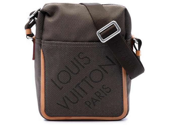 Louis Vuitton Gray Damier Geant Citadin Marron