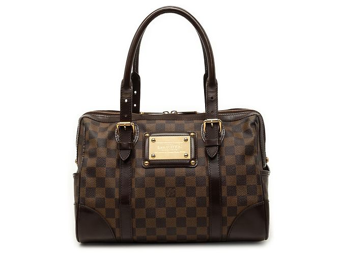 Louis Vuitton Brown Damier Ebene Berkeley Marrom