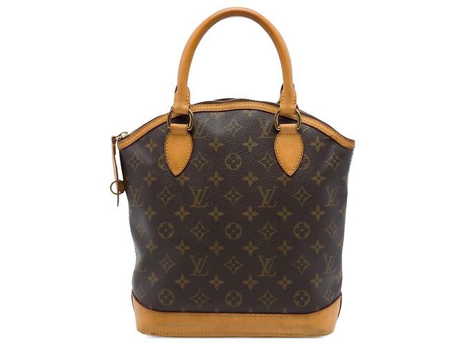 Louis Vuitton Brown Monogram Lockit PM Braun