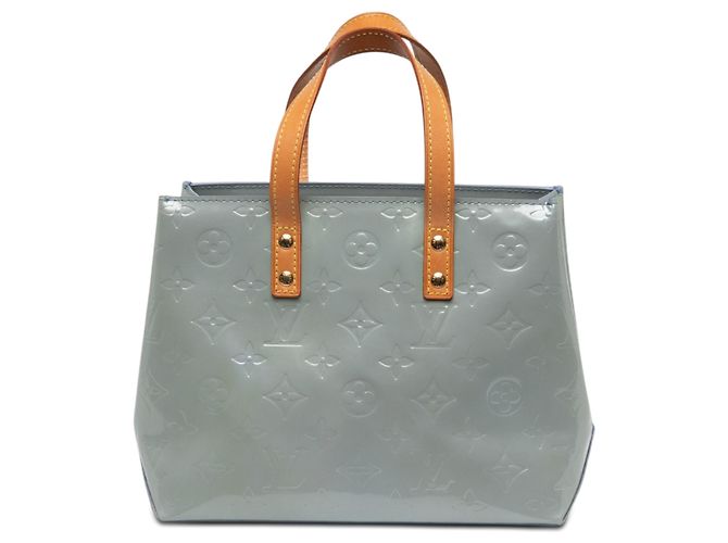 Louis Vuitton Blue Monogram Vernis Reade PM Azul Azul claro