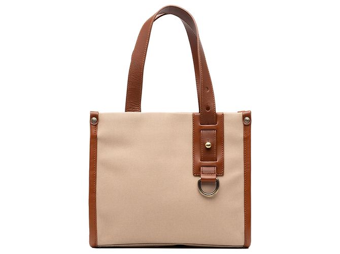 Burberry Handtasche aus beigem Canvas