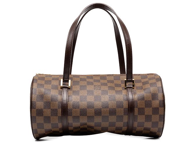 Louis Vuitton Brown Damier Ebene Papillon 30 Marron