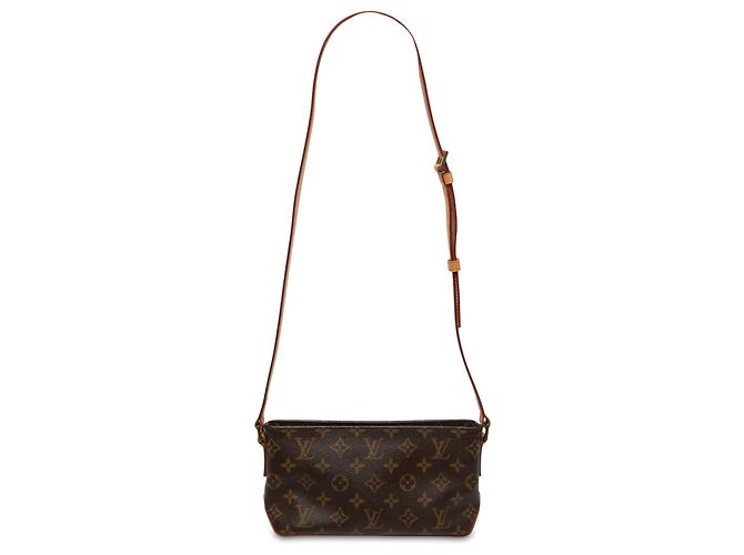 Louis Vuitton Brown Monogram Trotteur Marron