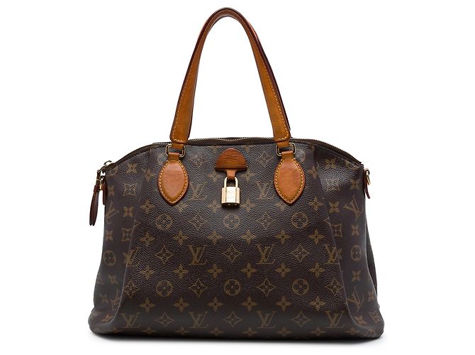 Louis Vuitton Brown Monogram Rivoli MM Marrom