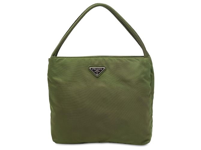 Tote Sac cabas Prada en Tessuto vert Vert olive