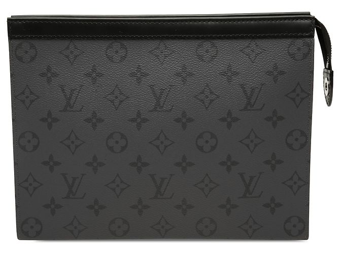 Louis Vuitton Gray Monogram Eclipse Reverse Pochette Voyage MM