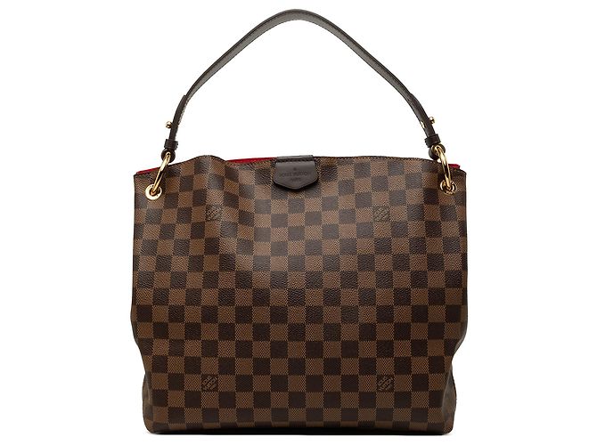 Louis Vuitton Brown Damier Ebene Graceful PM Marrom