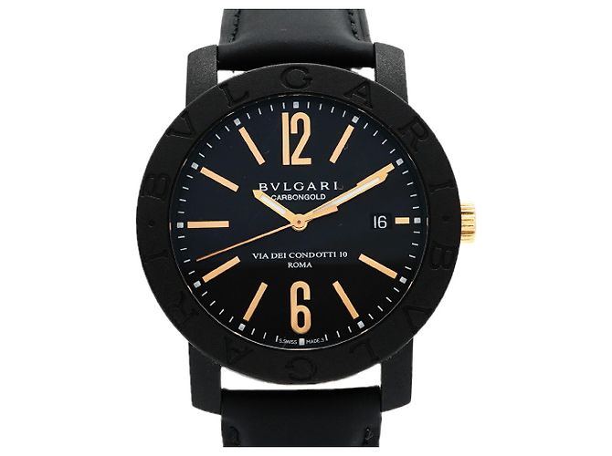 Bulgari Orologio da uomo Bvlgari BB40CL quadrante nero