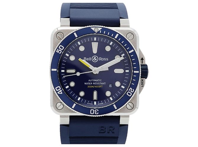Bell & Ross BR03-92 Diver Blue Dial Men's Watch