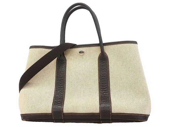 Hermès Saco Tote Hermes Garden TPM Marrom