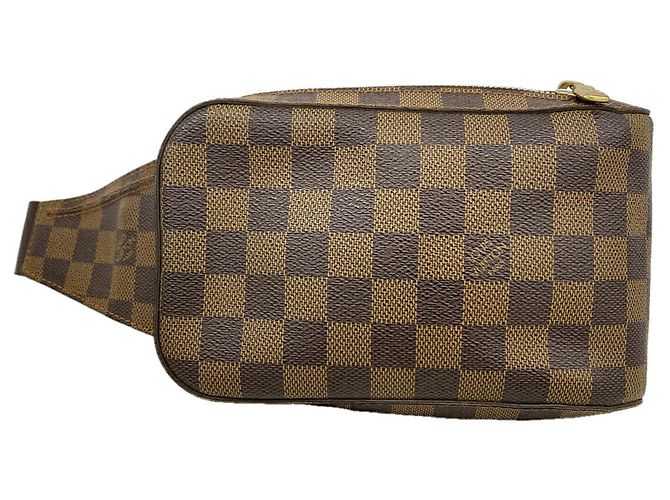 Borsa a tracolla Louis Vuitton Damier Geronimos Damier ebene