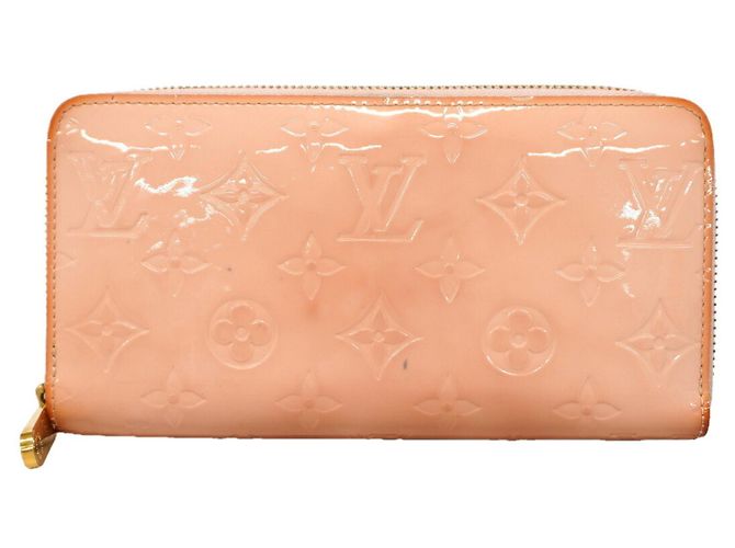 Louis Vuitton Vernis Zippy Long Wallet Geldbörse Pink