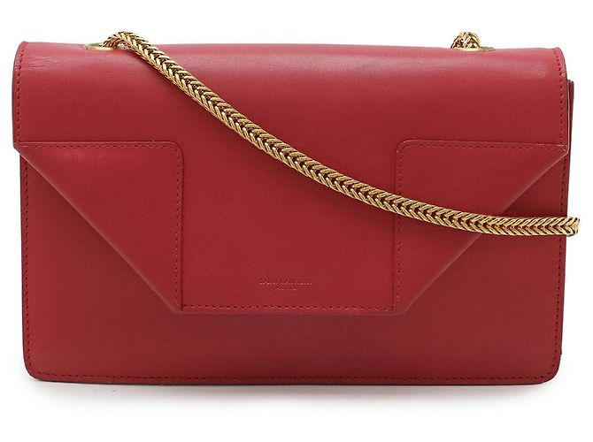 Autre Marque Bolsa de Ombro Betty Chain em Couro YSL