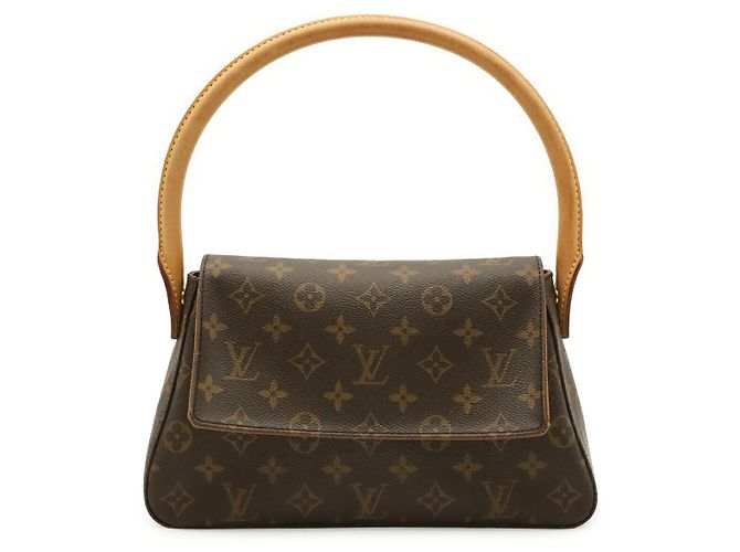 Bolsa de Ombro Louis Vuitton Mini Looping Marrom