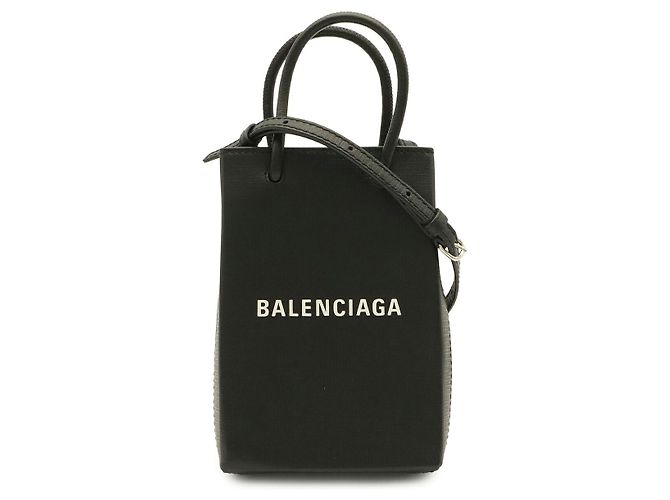 Balenciaga Phone Holder Pochette Nero