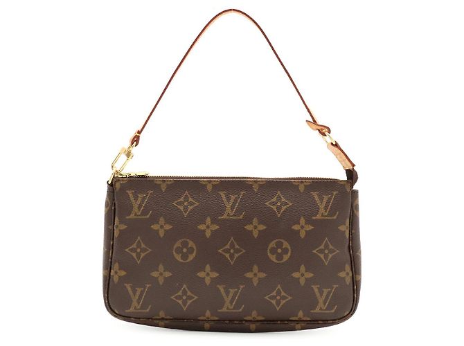 Pochette d'accessoires Louis Vuitton Marron