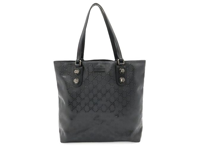 Borsa Tote Gucci GG Stampata Nero