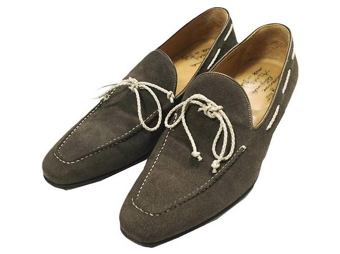 Autre Marque Mocassin en daim ALMAS Trading Post Limited Marron