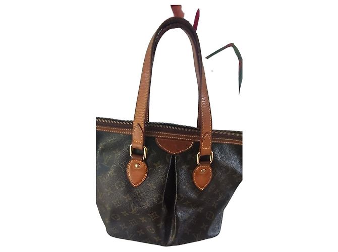 Sac à main Louis Vuitton Monogram Palermo PM Marron