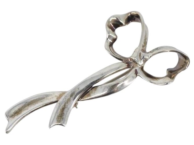 Tiffany & Co. Schleifennadel Ag925 Silber Authentisch 205466M