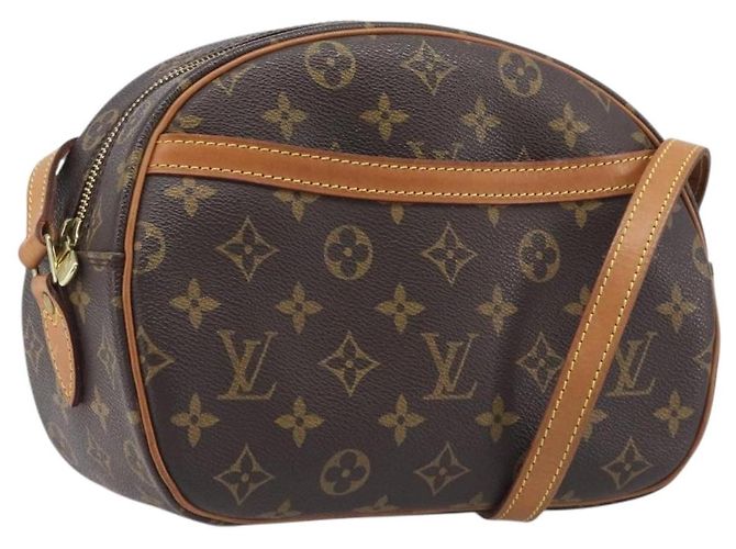 LOUIS VUITTON Bolsa de Ombro Monogram Blois M51221 LV Auth 205310 Monograma