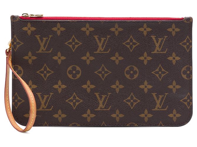 Bolsa Louis Vuitton Monogram Neverfull MM Castanha Marrom