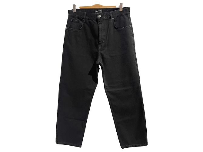 Jeans Balenciaga negro T.L