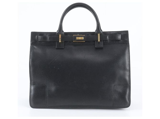 Mallette Gucci en cuir Noir