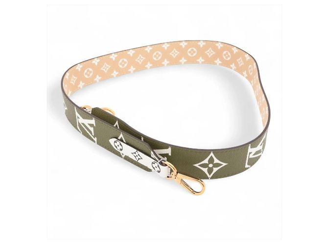 Alça de Ombro Louis Vuitton Monogram Giant J02443 Verde