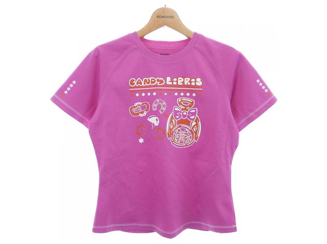 Hermès T-shirt in cotone Hermes CANDY LIBRIS Rosa