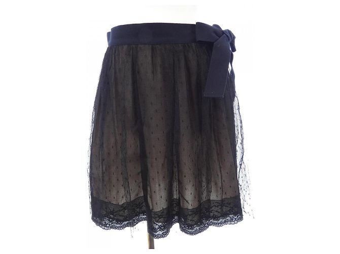 RED VALENTINO Rock Schwarz Rosa Pink
