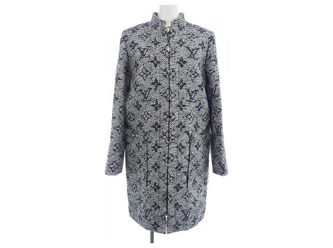 Louis Vuitton Wool Coat Blue