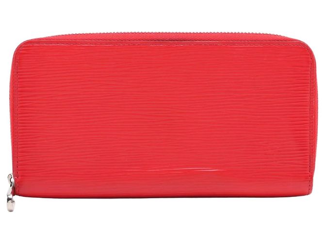 Cartera Louis Vuitton Epi Zippy Roja