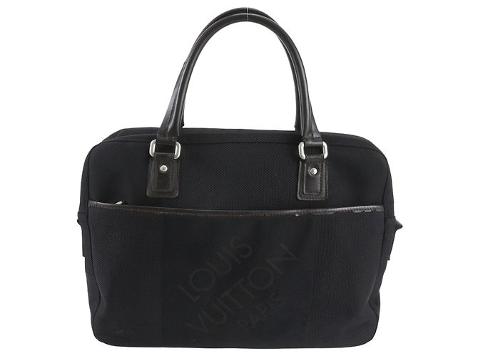 Louis Vuitton Damier Geant Yak Briefcase Black