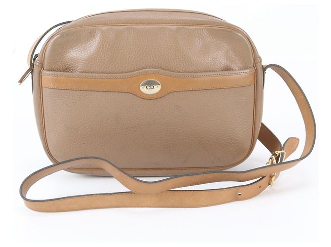 Borsa a tracolla e spalla in pelle Christian Dior