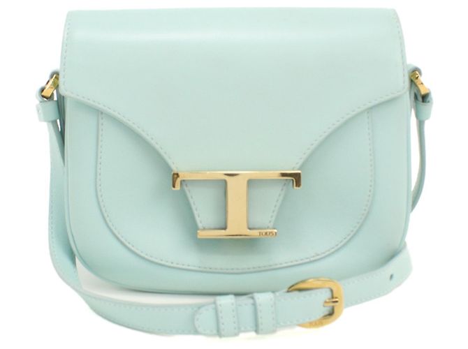 Borsa a tracolla Tod's T-Timeless da donna Blu