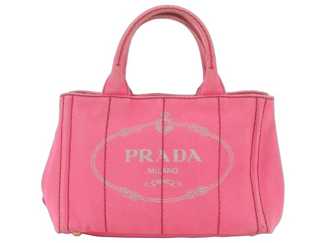 Prada Canapa Handtasche/Tote Bag Pink
