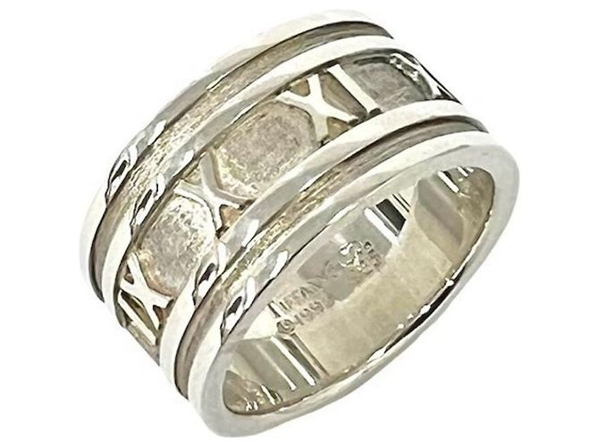 Autre Marque Anello Tiffany Vintage Atlas Argento