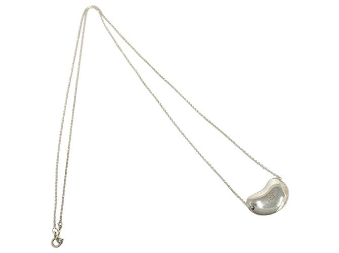 Autre Marque Collana Tiffany Vintage Bean Argento
