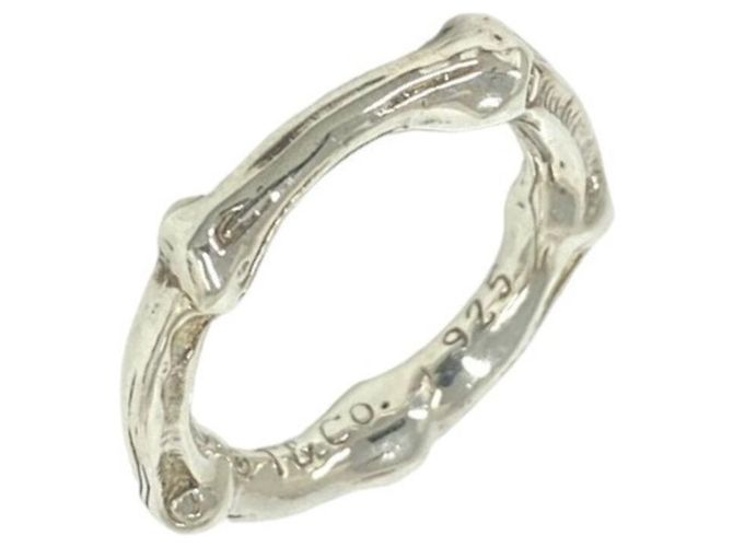 Autre Marque Anello Tiffany Vintage Bamboo Argento