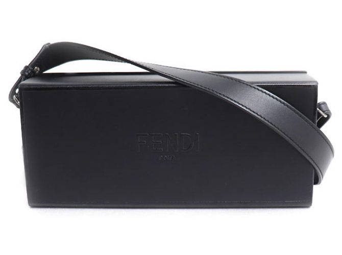 Borsa a tracolla Box FENDI Nero
