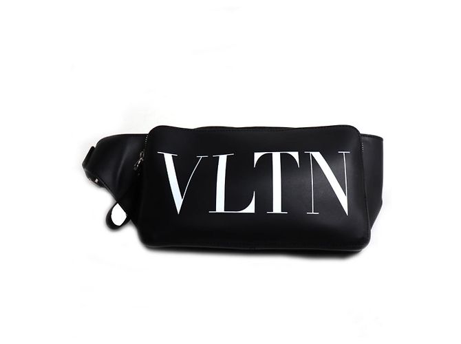 Borsa a tracolla Valentino VLTN Logo Nero