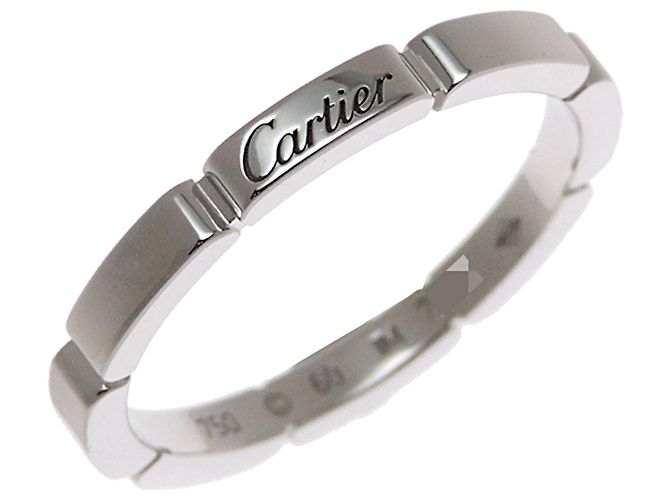 Panthère Cartier 18K White Gold Band Ring