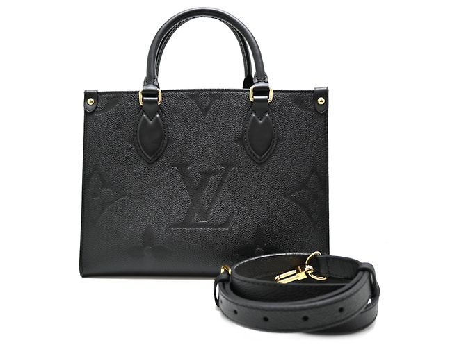 Sac à main Louis Vuitton OnTheGo PM Noir